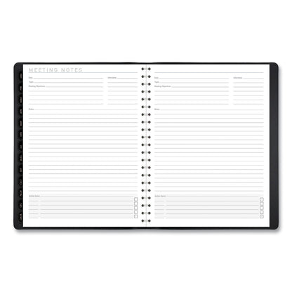 AT-A-GLANCE Contemporary Weekly/Monthly Planner, Vertical-Column Format, 11 x 8.25, Black Cover, 12-Month (Jan to Dec): 2023