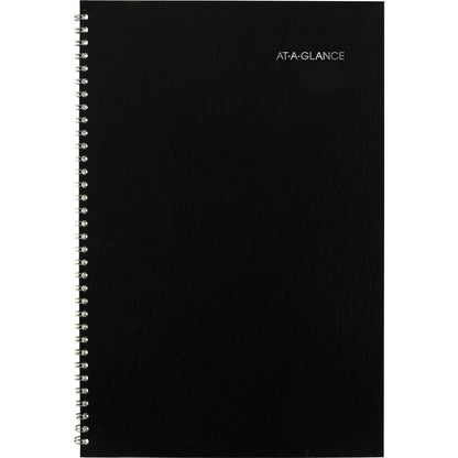 AT-A-GLANCE DayMinder Monthly Planner, Academic Year, Ruled Blocks, 12 x 8, Black Cover, 14-Month (July to Aug): 2022 to 2023