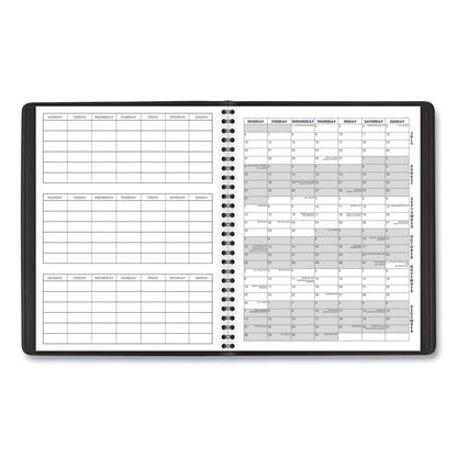 AT-A-GLANCE Monthly Planner, 8.75 x 7, Black Cover, 18-Month (July to Dec): 2022 to 2023