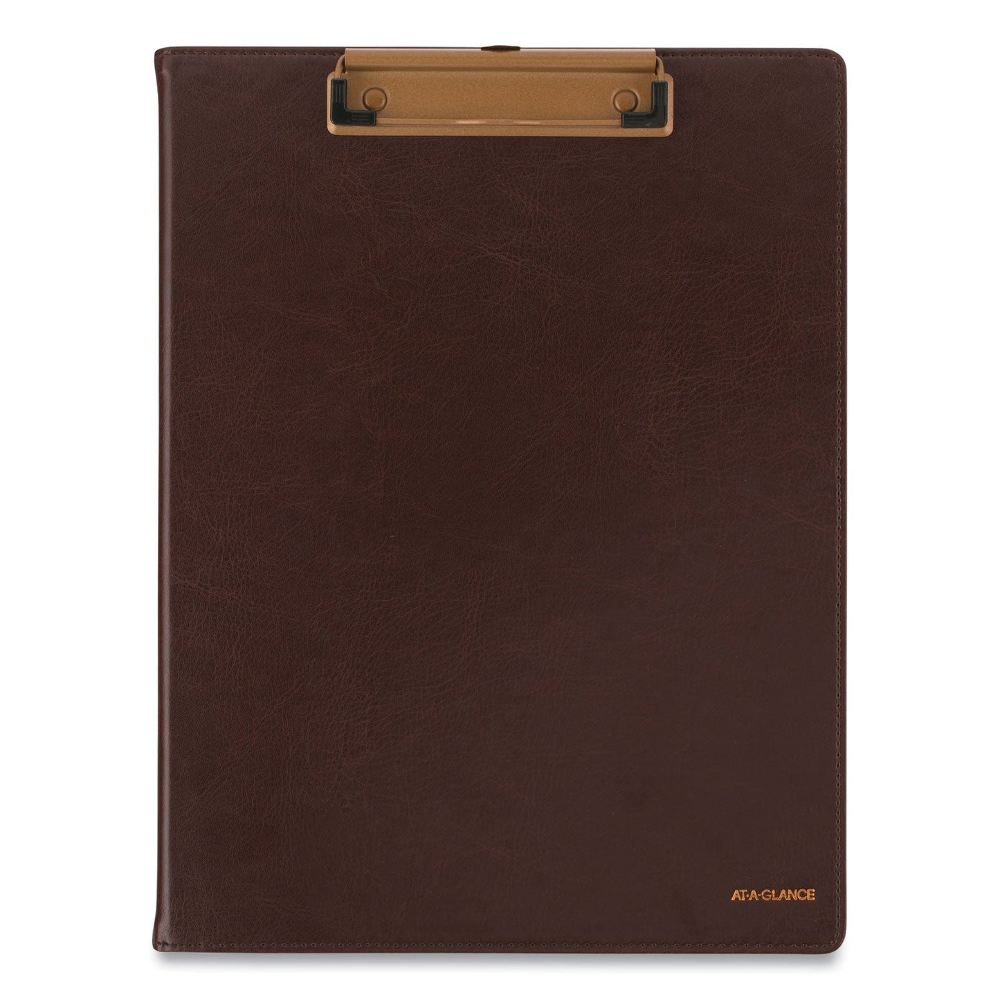 AT-A-GLANCE Signature Collection Monthly Clipfolio, 11 x 8, Distressed Brown Cover, 13-Month (Jan to Jan): 2023 to 2024