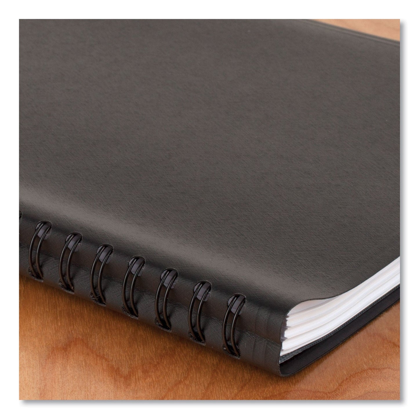 AT-A-GLANCE Four-Person Group Daily Appointment Book, 11 x 8, Black Cover, 12-Month (Jan to Dec): 2023