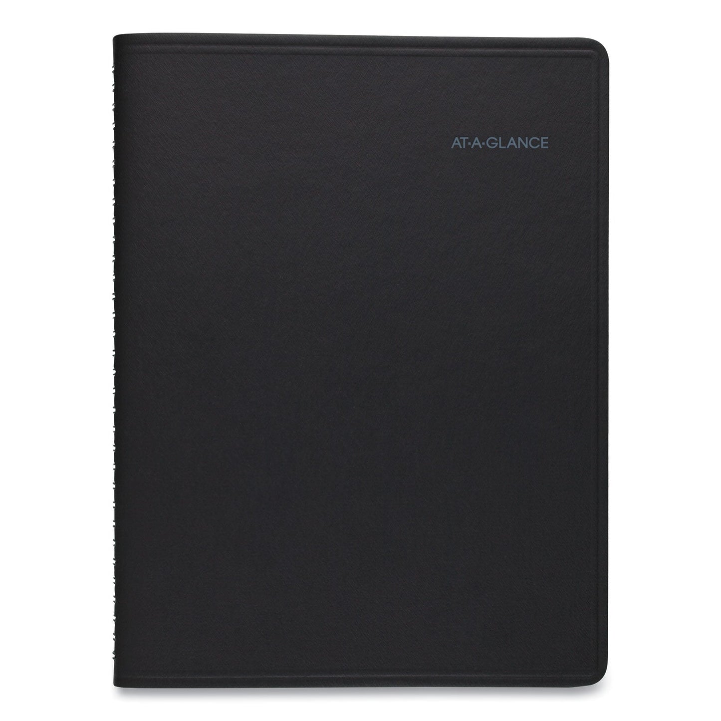 AT-A-GLANCE QuickNotes Weekly Vertical-Column Format Appointment Book, 11 x 8.25, Black Cover, 12-Month (Jan to Dec): 2023
