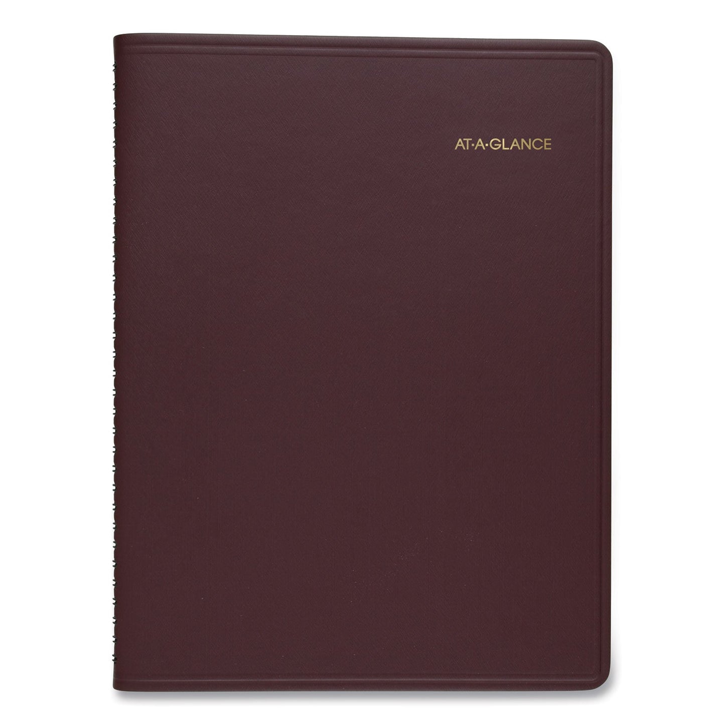 AT-A-GLANCE Weekly Appointment Book, 11 x 8.25, Winestone Cover, 13-Month (Jan to Jan): 2023 to 2024
