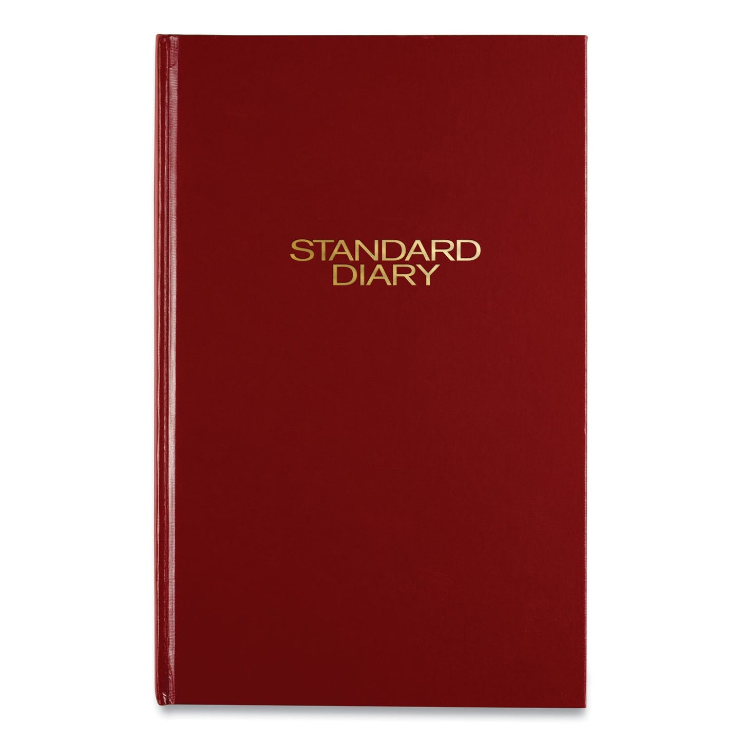 AT-A-GLANCE Standard Diary Daily Diary, 2023 Edition, Wide/Legal Rule, Red Cover, 12 x 7.75, 200 Sheets