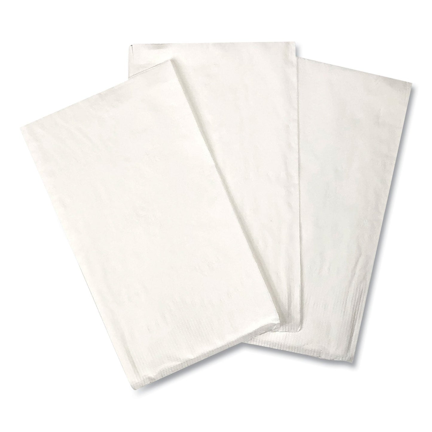 GEN Dinner Napkins, 2-Ply, 14.50"W x 16.50"D, White