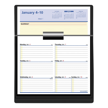 AT-A-GLANCE Flip-A-Week Desk Calendar Refill with QuickNotes, 7 x 6, White Sheets, 2023