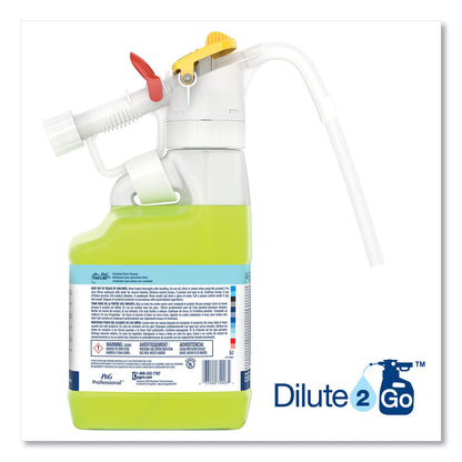 P&G Professional Dilute 2 Go, P and G Pro Line Finished Floor Cleaner, Fresh Scent, 4.5 L Jug, 1/Carton
