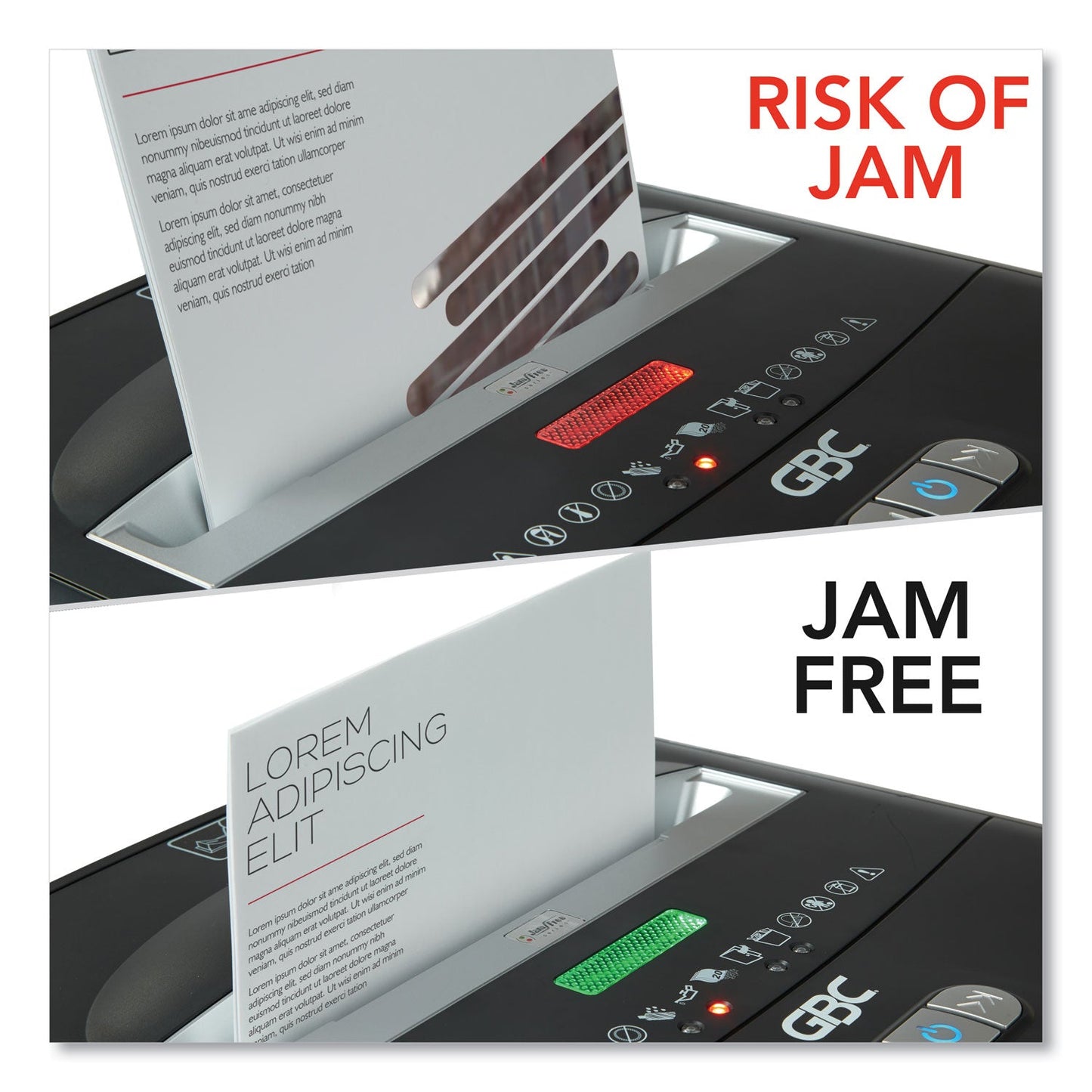 GBC DX18-13 Cross-Cut Jam Free Shredder, 18 Manual Sheet Capacity