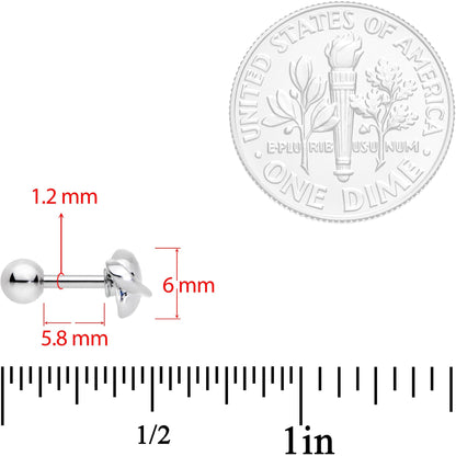 16G 1/4 Ring of Planet Saturn Cartilage Tragus Earring