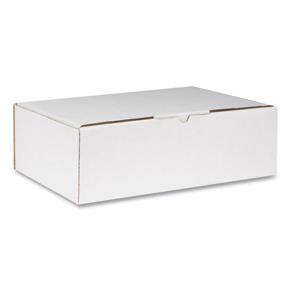 Duck Self-Locking Mailing Box, Regular Slotted Container (RSC), 9" x 13" x 4", White, 25/Pack