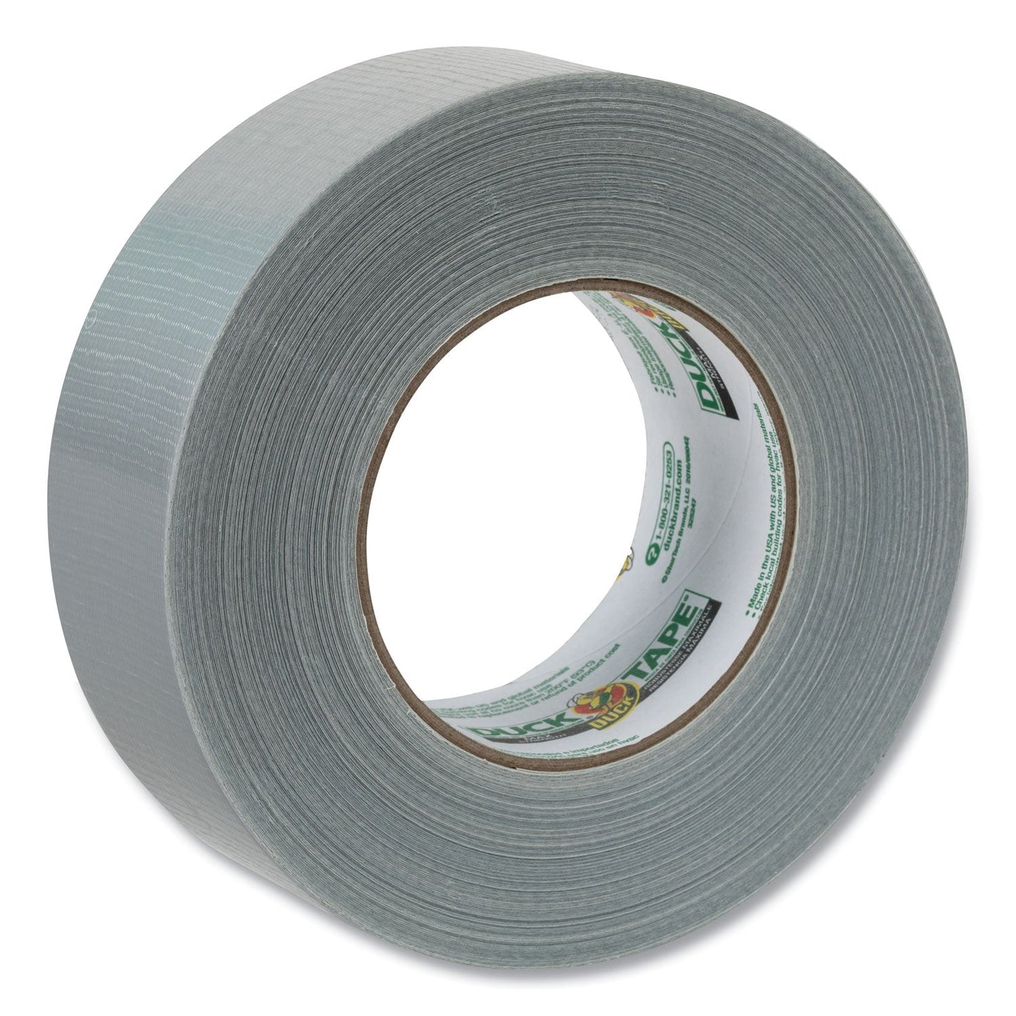 Duck MAX Duct Tape, 3" Core, 1.88" x 45 yds, Silver