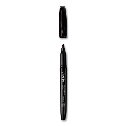 Universal Pen-Style Permanent Marker Value Pack, Fine Bullet Tip, Black, 36/Pack