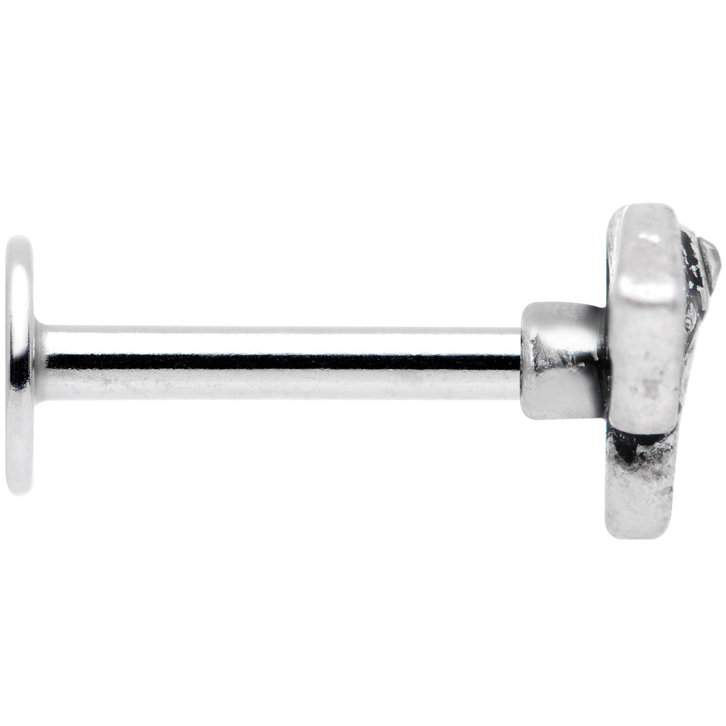 16G 5/16 Clear Gem Regal Elephant Labret Monroe Tragus