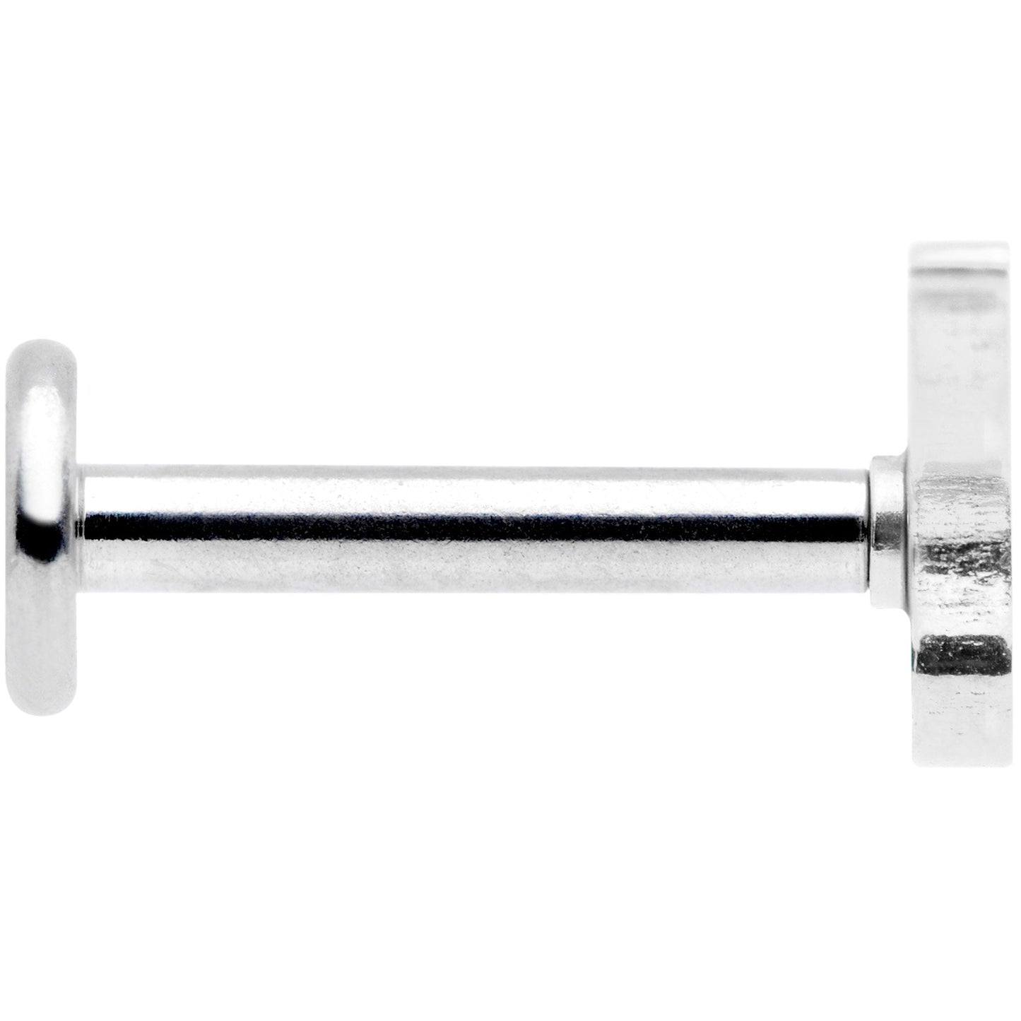 16G 5/16 Cat Internally Threaded Labret Tragus