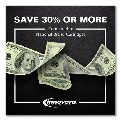 Innovera Remanufactured Black Extended-Yield Toner, Replacement for 55X (CE255XJ), 20,000 Page-Yield