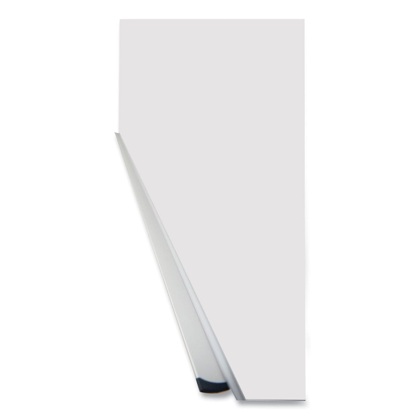 Universal Dry Erase Board, Melamine, 72 x 48, Satin-Finished Aluminum Frame