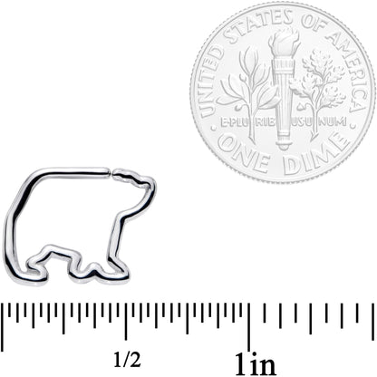 16G 5/16 Polar Bear Closure Ring