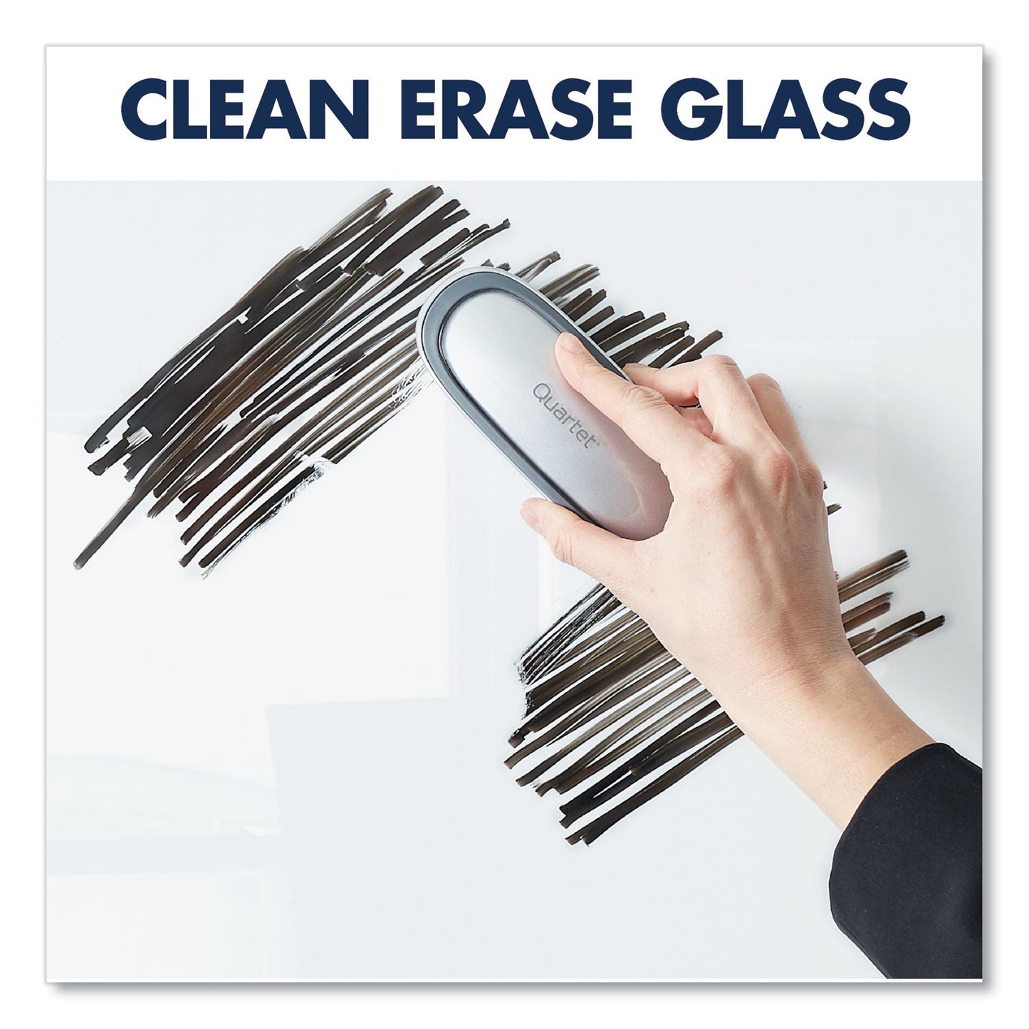 Quartet Brilliance Glass Dry-Erase Boards, 96 x 48, White Surface