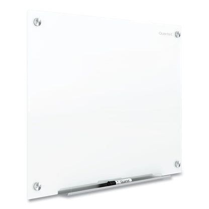 Quartet Brilliance Glass Dry-Erase Boards, 72 x 48, White Surface
