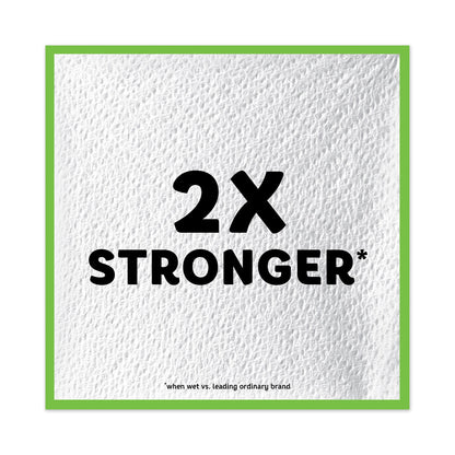 Bounty Quilted Napkins, 1-Ply, 12 1/10 x 12, White, 200/Pack, 8 Pack/Carton