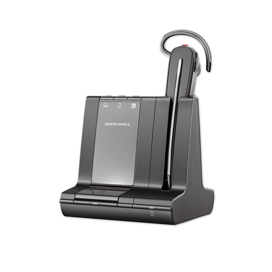poly Savi S8240 Office Series Headset, Black