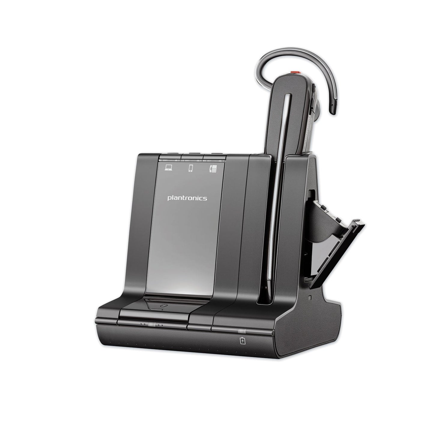 poly Savi S8245M Office Series Headset, Microsoft Version, Black