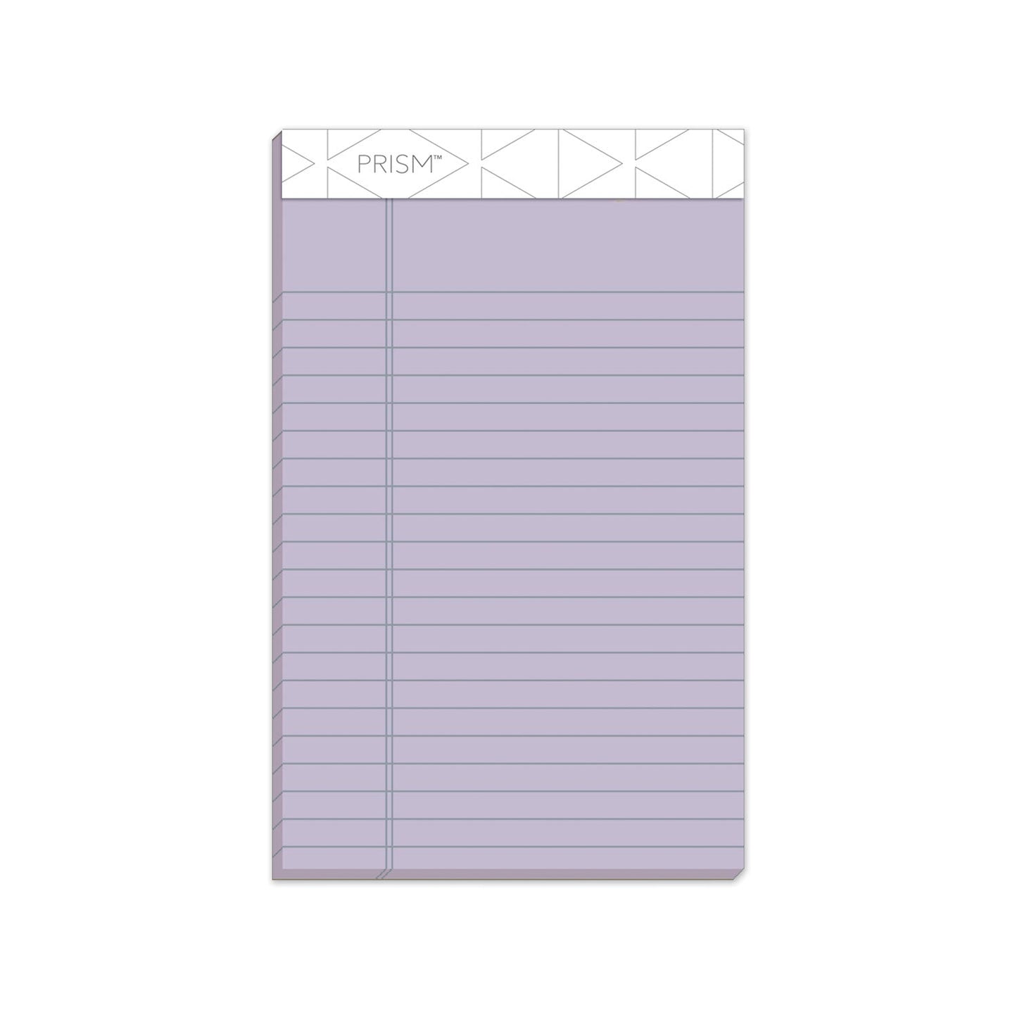 TOPS Prism + Colored Writing Pads, Narrow Rule, 50 Pastel Orchid 5 x 8 Sheets, 12/Pack