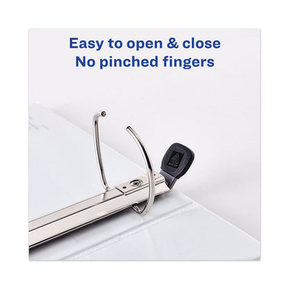 Avery Heavy-Duty View Binder with DuraHinge and One Touch EZD Rings, 3 Rings, 1.5" Capacity, 11 x 8.5, White