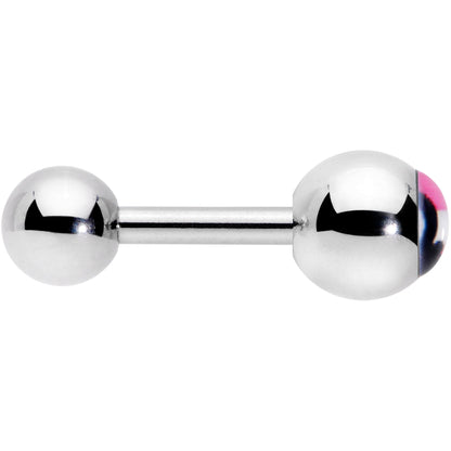 16G 1/4 Pink Blue White Transgender Pride Flag Cartilage Tragus