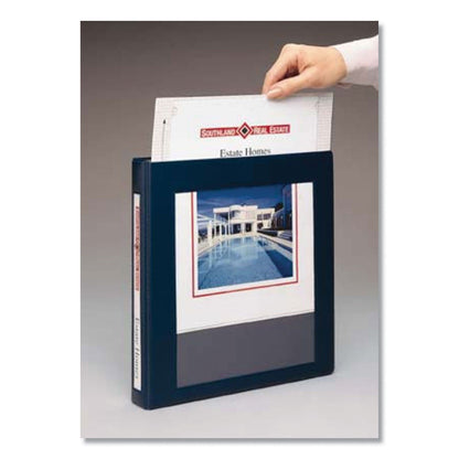 Avery Framed View Heavy-Duty Binders, 3 Rings, 1" Capacity, 11 x 8.5, White