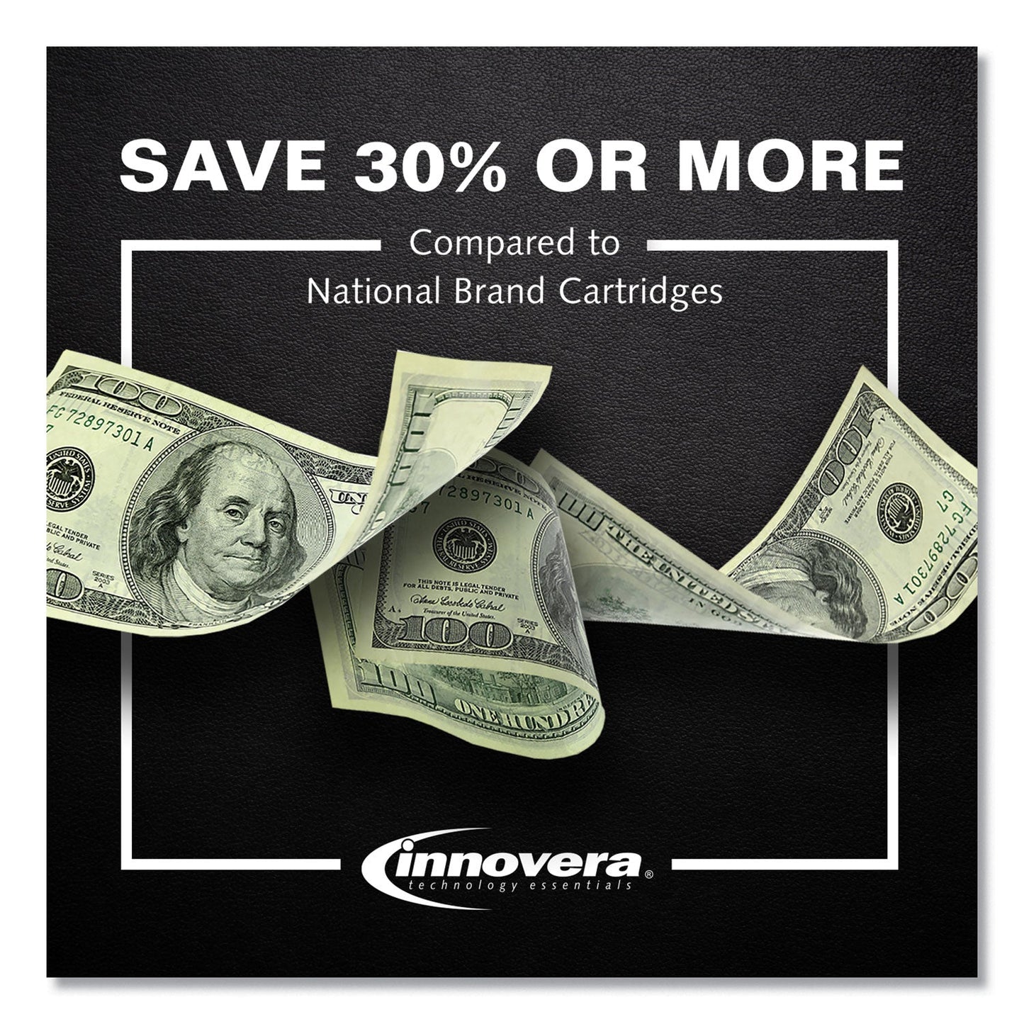 Innovera Remanufactured Black High-Yield Toner, Replacement for 106R01395, 7,000 Page-Yield