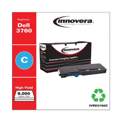 Innovera Remanufactured Cyan Toner, Replacement for 331-8432, 9,000 Page-Yield