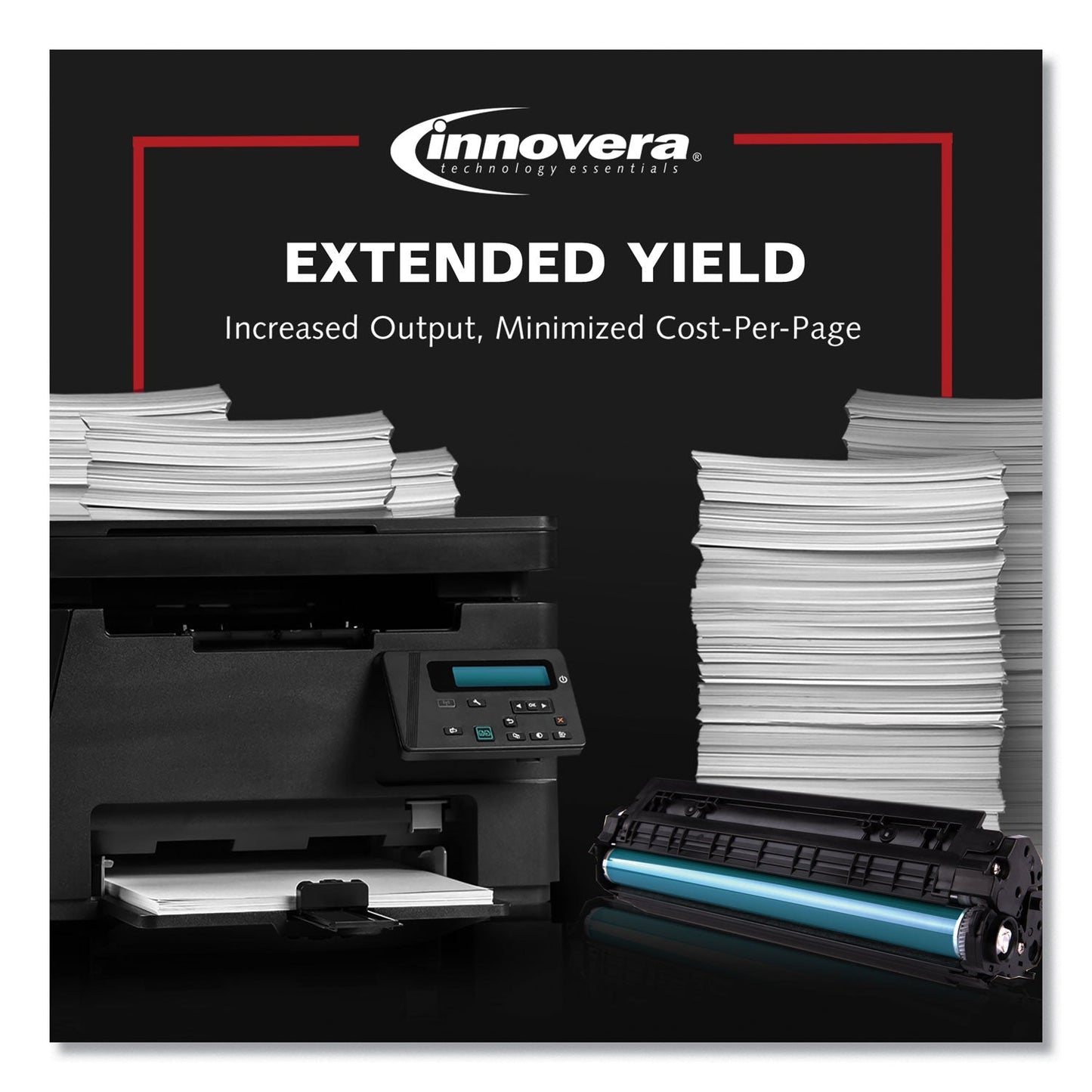 Innovera Remanufactured Magenta High-Yield Toner, Replacement for 201X (CF403X), 2,300 Page-Yield