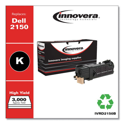 Innovera Remanufactured Black High-Yield Toner, Replacement for 331-0719, 3,000 Page-Yield