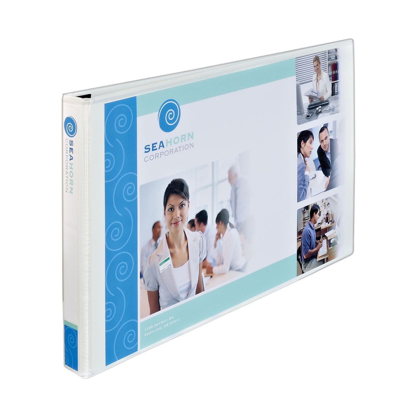 Avery Heavy-Duty View Binders, 3 Rings, 1" Capacity, 11 x 17, White