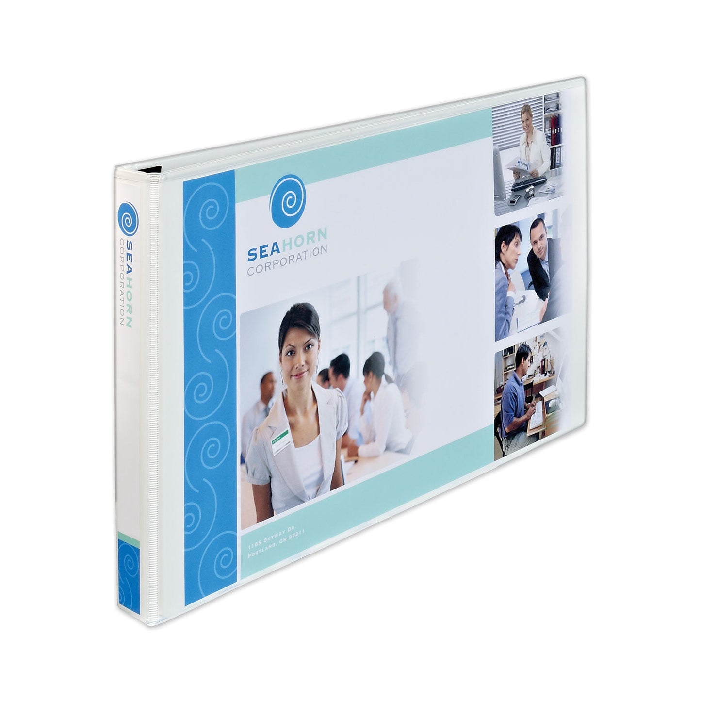 Avery Heavy-Duty View Binders, 3 Rings, 1.5" Capacity, 11 x 17, White