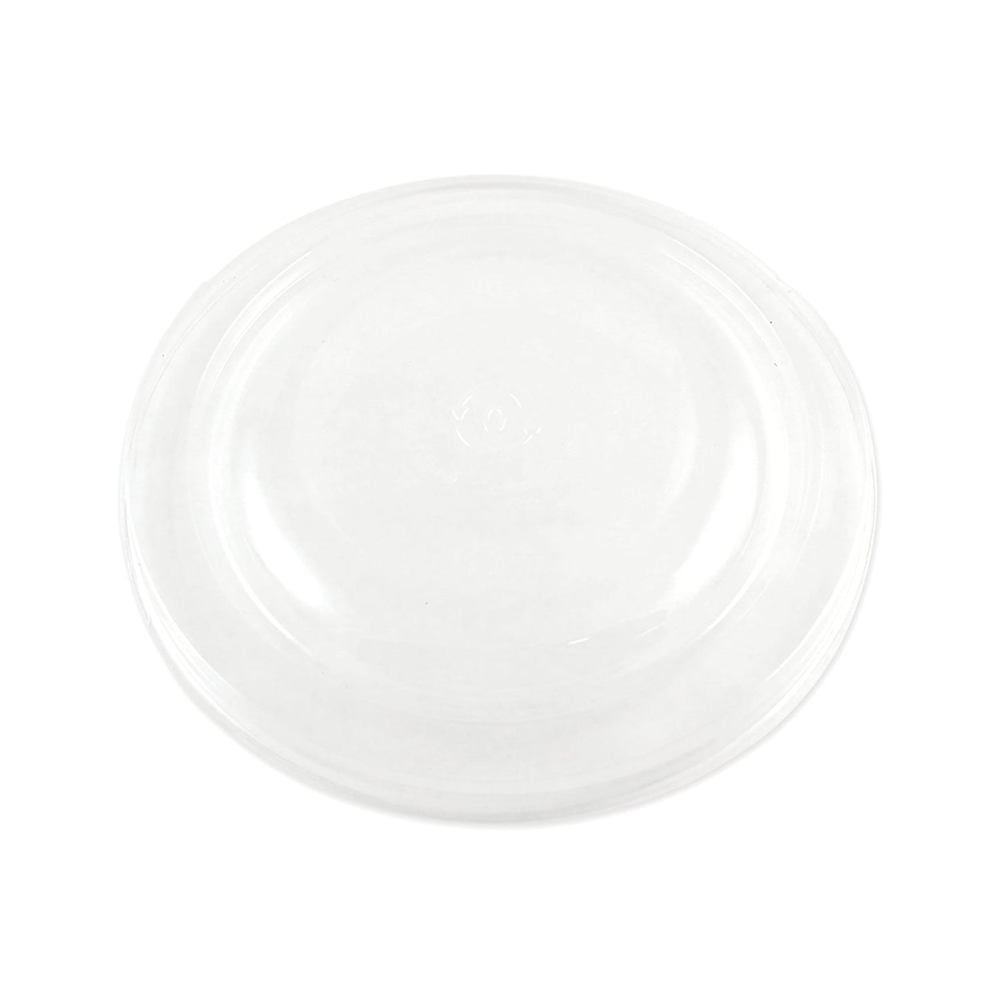 World Centric PLA Lids for Fiber Bowls, 7.5" Diameter x 1"h, Clear, Plastic, 300/Carton