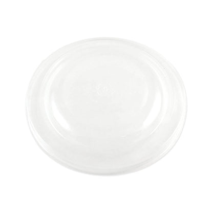 World Centric PLA Lids for Fiber Bowls, 7.5" Diameter x 1"h, Clear, Plastic, 300/Carton