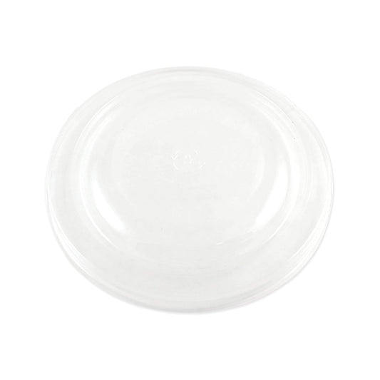 World Centric PLA Lids for Fiber Bowls, 7.5" Diameter x 1"h, Clear, Plastic, 300/Carton