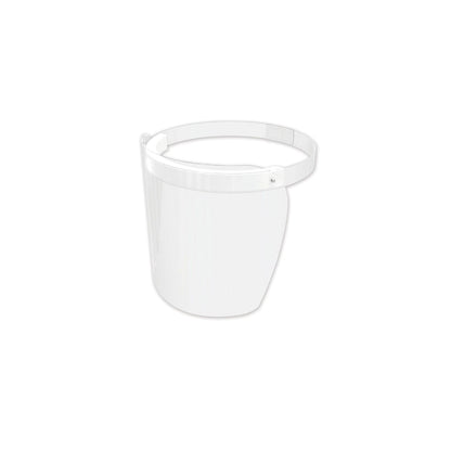 deflecto Disposable Face Shield, 13 x 10, Clear, 100/Carton
