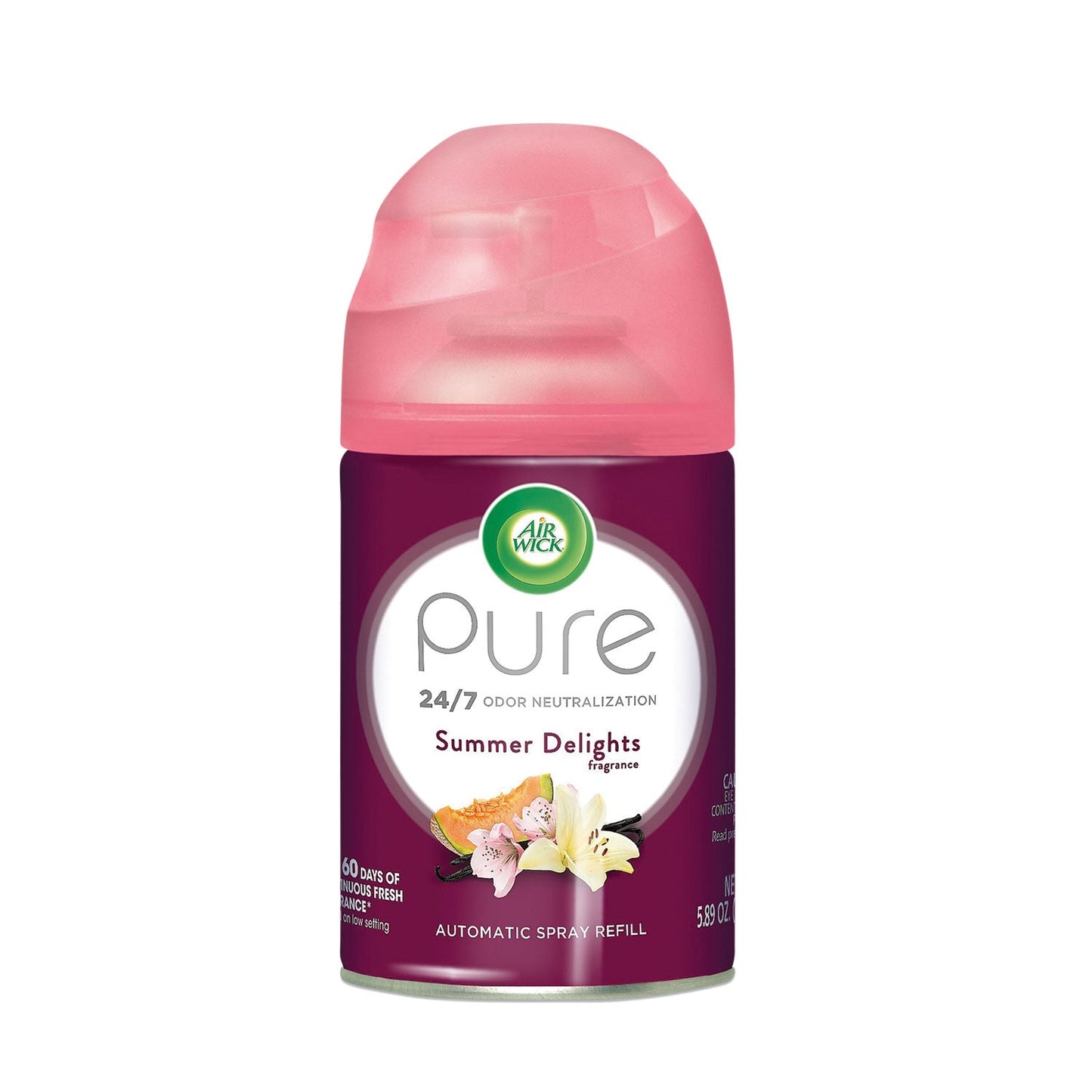Air Wick Freshmatic Life Scents Ultra Refill, Summer Delights, 5.89 oz Aerosol Spray