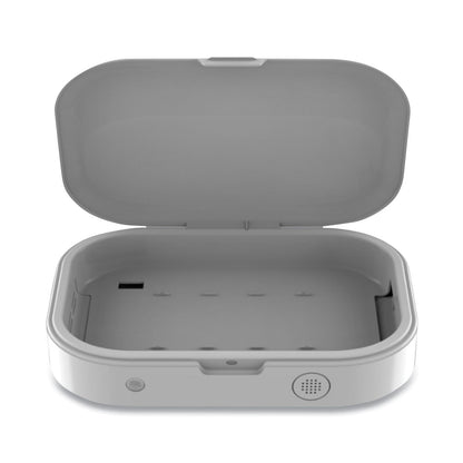Essential Gear UV Sterilizing Box for Mobile Phones, White