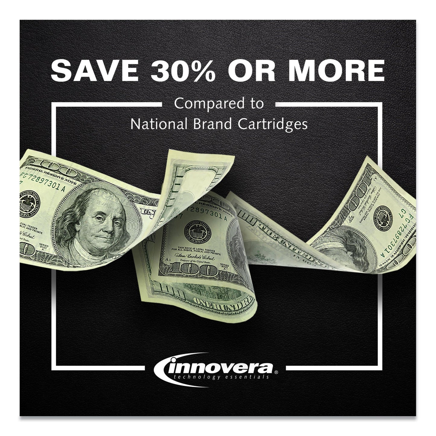 Innovera Remanufactured Black Ink, Replacement for 16 (10N0016), 335 Page-Yield
