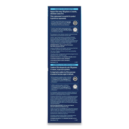 Brita On Tap Faucet Water Filter System, White, 4/Carton