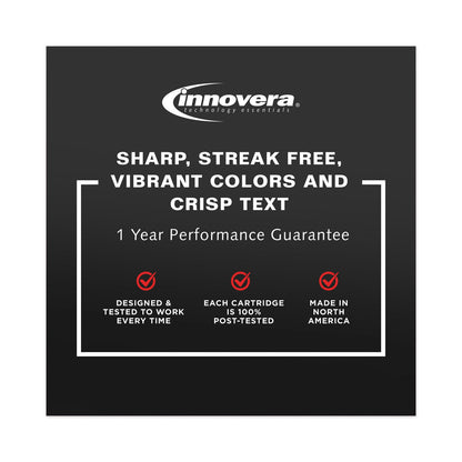 Innovera Remanufactured Yellow High-Yield Ink, Replacement for 564XL (CB325WN), 750 Page-Yield