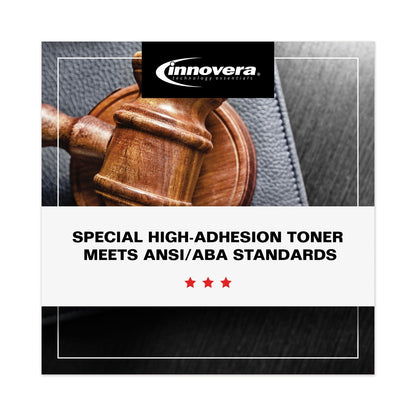 Innovera Remanufactured Black High-Yield MICR Toner, Replacement for 83XM (CF283XM), 2,200 Page-Yield