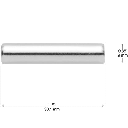 5mm to 6mm Silver Tone Aluminum Body Piercing Ball Removal Tool