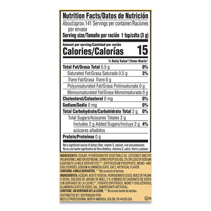 Coffee mate Hazelnut Creamer Powder, 15oz Plastic Bottle
