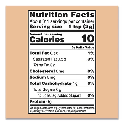 Coffee mate Non-Dairy Powdered Creamer, Original, 22 oz Canister, 12/Carton