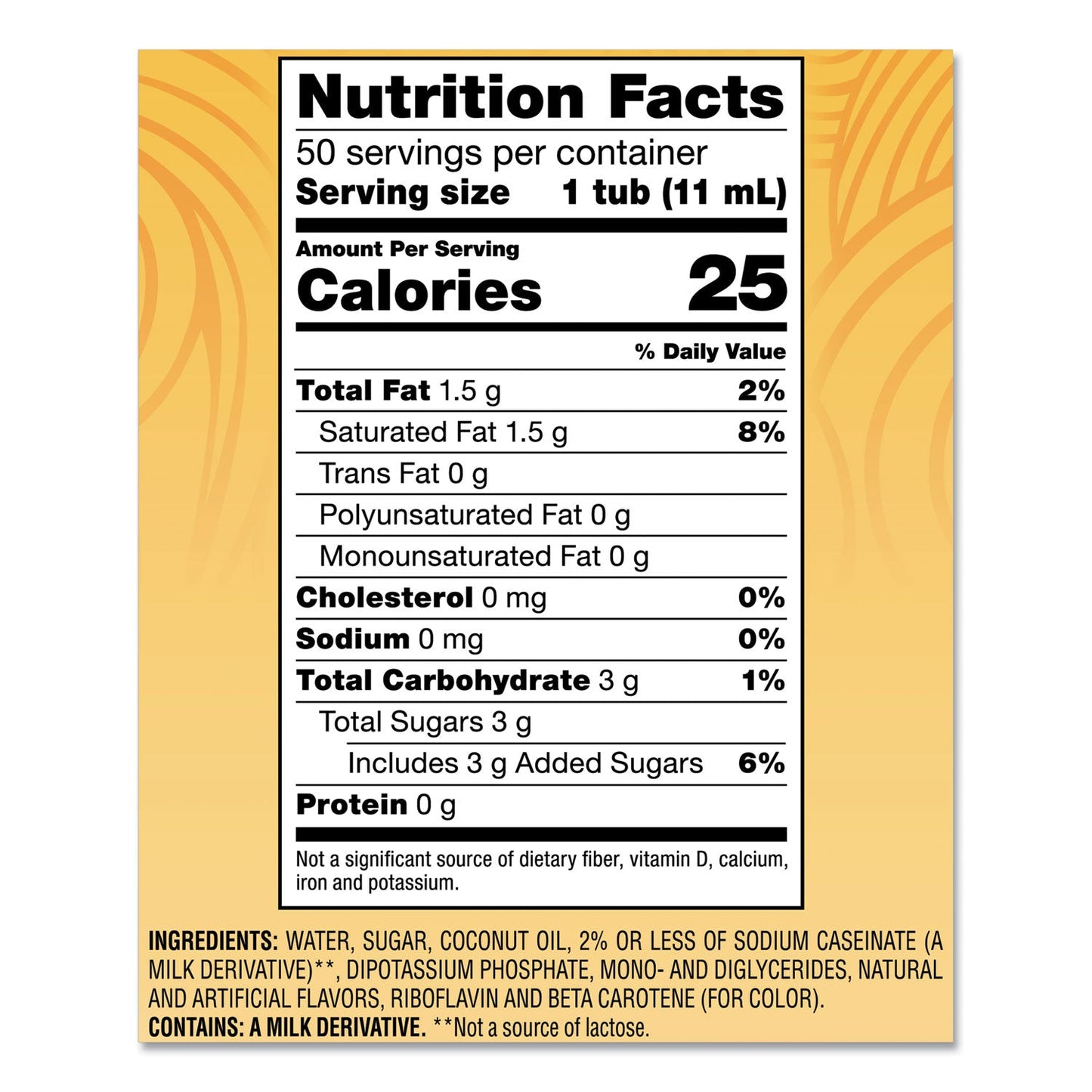 Coffee mate Liquid Coffee Creamer, Hazelnut, 0.38 oz Mini Cups, 50/Box, 4 Boxes/Carton, 200 Total/Carton